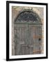 Weathered old door, Valletta, Malta-Alan Klehr-Framed Photographic Print