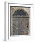 Weathered old door, Valletta, Malta-Alan Klehr-Framed Photographic Print