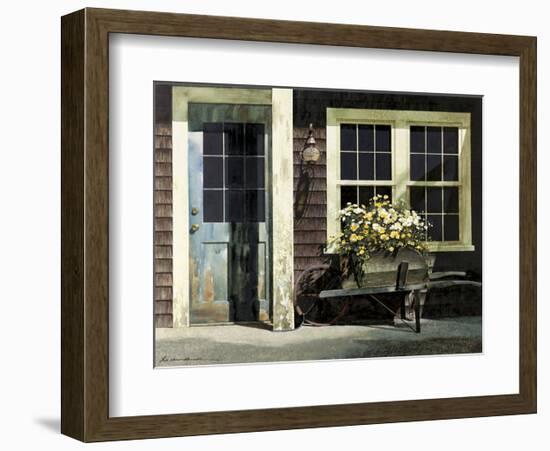 Weathered Post-Zhen-Huan Lu-Framed Art Print