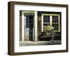 Weathered Post-Zhen-Huan Lu-Framed Art Print