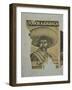 Weathered Street Poster Depicting Pancho Villa, Oaxaca, Mexico-Judith Haden-Framed Photographic Print