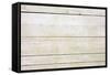 Weathered White Wood-H2Oshka-Framed Stretched Canvas