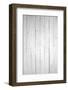 Weathered White Wood-H2Oshka-Framed Photographic Print