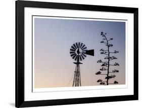 Weathered Windmill-Donald Paulson-Framed Giclee Print
