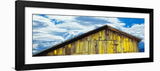 Weathered Wooden Barn, Gaviota, Santa Barbara County, California, Usa-null-Framed Photographic Print