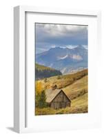 Weathered Wooden Barn Near Telluride in the Uncompahgre National Forest, Colorado, Usa-Chuck Haney-Framed Photographic Print