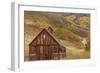 Weathered Wooden Barn Near Telluride in the Uncompahgre National Forest, Colorado, Usa-Chuck Haney-Framed Photographic Print