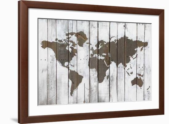 Weathered World-Charlotte Bassin-Framed Art Print