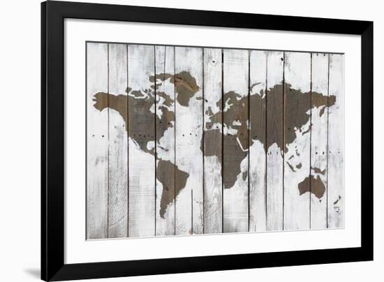 Weathered World-Charlotte Bassin-Framed Art Print