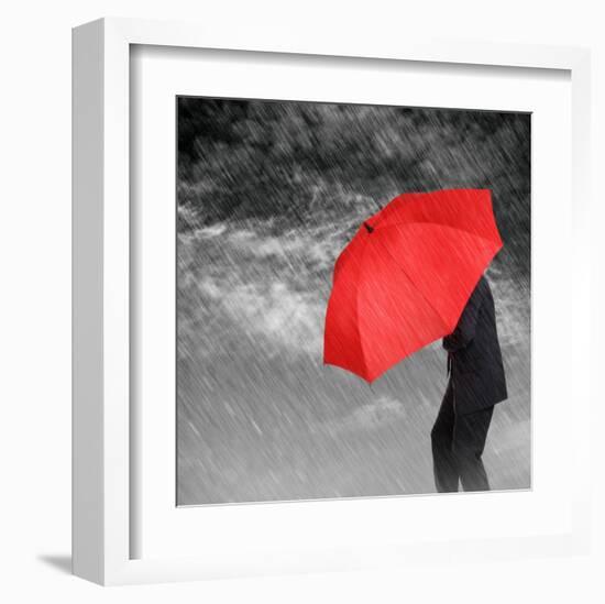 Weathering the Storm-null-Framed Art Print