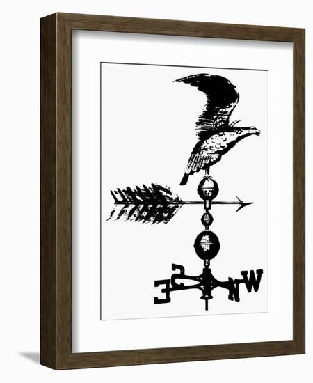 Weathervane, 19th Century-null-Framed Giclee Print