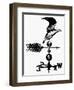 Weathervane, 19th Century-null-Framed Giclee Print