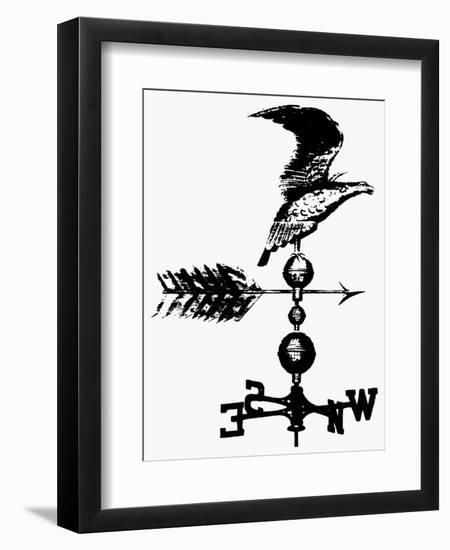 Weathervane, 19th Century-null-Framed Giclee Print