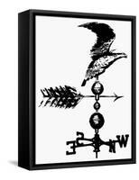 Weathervane, 19th Century-null-Framed Stretched Canvas