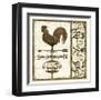 Weathervane Wisdom I-Daphne Brissonnet-Framed Giclee Print