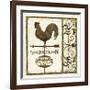 Weathervane Wisdom I-Daphne Brissonnet-Framed Giclee Print