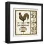 Weathervane Wisdom I-Daphné B-Framed Art Print