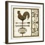 Weathervane Wisdom I-Daphné B-Framed Art Print