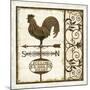 Weathervane Wisdom I-Daphné B-Mounted Art Print