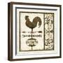 Weathervane Wisdom I-Daphné B.-Framed Giclee Print