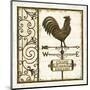 Weathervane Wisdom II-Daphne Brissonnet-Mounted Giclee Print