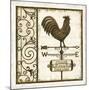 Weathervane Wisdom II-Daphné B-Mounted Art Print