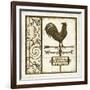 Weathervane Wisdom II-Daphné B.-Framed Giclee Print