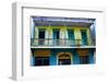 Weatherworn Balcony in Ponce, Puerto Rico-George Oze-Framed Photographic Print