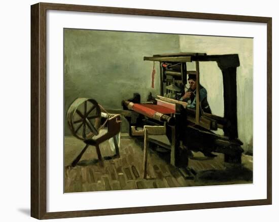 Weaver, 1884-Vincent van Gogh-Framed Giclee Print