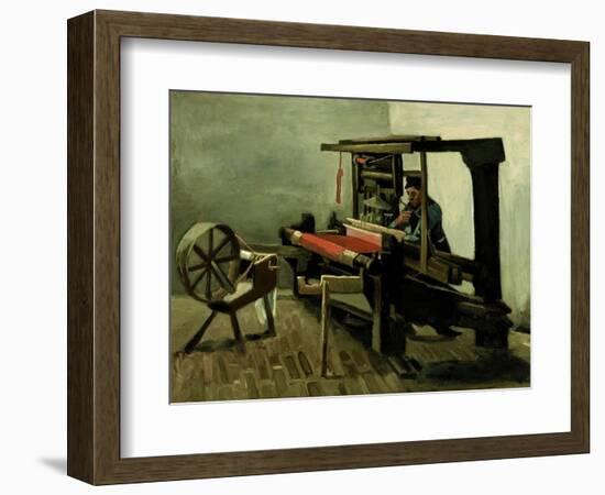 Weaver, 1884-Vincent van Gogh-Framed Giclee Print