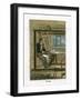 Weaver at His Loom, 1823-null-Framed Giclee Print