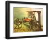 Weaver Facing Left, with Spinning Wheel, 1884-Vincent van Gogh-Framed Giclee Print