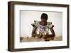 Weaver, Popenguine, Thies, Senegal-Godong-Framed Photographic Print