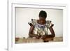 Weaver, Popenguine, Thies, Senegal-Godong-Framed Photographic Print