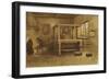 Weaver's Workshop, Netherlands, 16th Century-Willem II Steelink-Framed Giclee Print