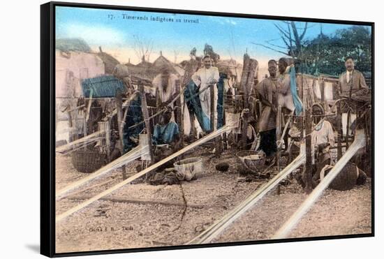 Weavers, Africa, 20th Century-null-Framed Stretched Canvas