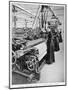 Weaving at John Foster's Mill, Bradford, Yorkshire, England-null-Mounted Photographic Print