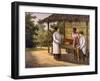 Weaving in Java-JC Rappard-Framed Art Print