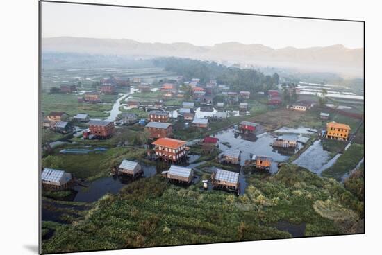 Weaving, Inle Lake, Shan State, Myanmar (Burma), Asia-Janette Hill-Mounted Photographic Print