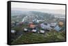 Weaving, Inle Lake, Shan State, Myanmar (Burma), Asia-Janette Hill-Framed Stretched Canvas