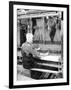 Weaving Irish Linen, Lurgan, Armagh, 1936-null-Framed Giclee Print