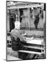 Weaving Irish Linen, Lurgan, Armagh, 1936-null-Mounted Giclee Print