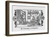 Weaving Tapestry and Painted Cloth in Medieval Scandinavia-Olaus Magnus-Framed Art Print