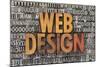 Web Design-PixelsAway-Mounted Photographic Print