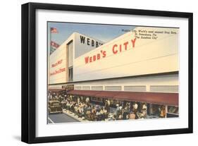 Webb's City Drug Store, St. Petersburg, Florida-null-Framed Art Print