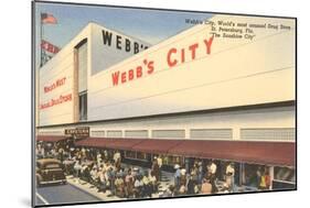 Webb's City Drug Store, St. Petersburg, Florida-null-Mounted Art Print