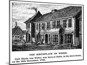 Weber Birthplace-null-Mounted Art Print