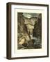 Weber Canyon-null-Framed Art Print