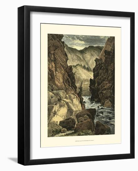 Weber Canyon-null-Framed Art Print