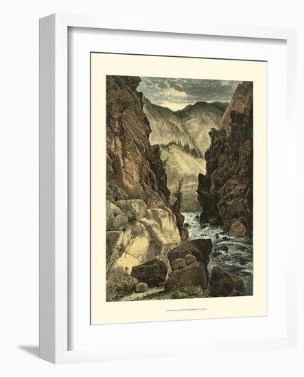 Weber Canyon-null-Framed Art Print